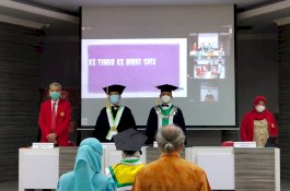 Mahasiswa dan Orang Tua Tidak Hadir Langsung, Yudisium dan Pengambilan Sumpah Dokter Gigi Unhas Digelar Daring