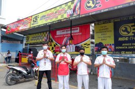 Ride Thru, Layanan Service Cepat Sepeda Motor Honda Kini Hadir di Gowa