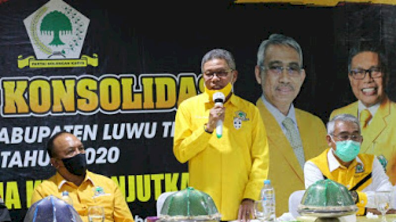 Usungan Golkar Menang di Luwu Raya, TP: Incumbent Sukses Pasti Dicintai Masyarakat