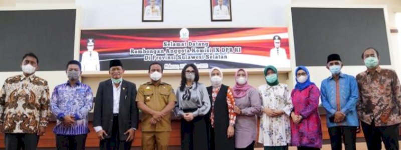 Disambut Wagub, Ketua Komisi IX DPR RI: Kami Apresiasi Inovasi Duta Wisata Covid-19 Sulsel