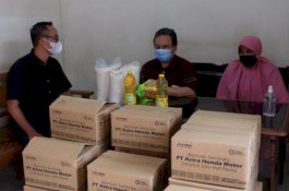 Jelang Tutup Tahun, AHM Bantu Masyarakat Tunanetra hingga Yatim Piatu