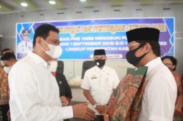 Bupati Barru Lepas 119 Pensiunan ASN, Termasuk Wabup Nasruddin Abdul Muttalib