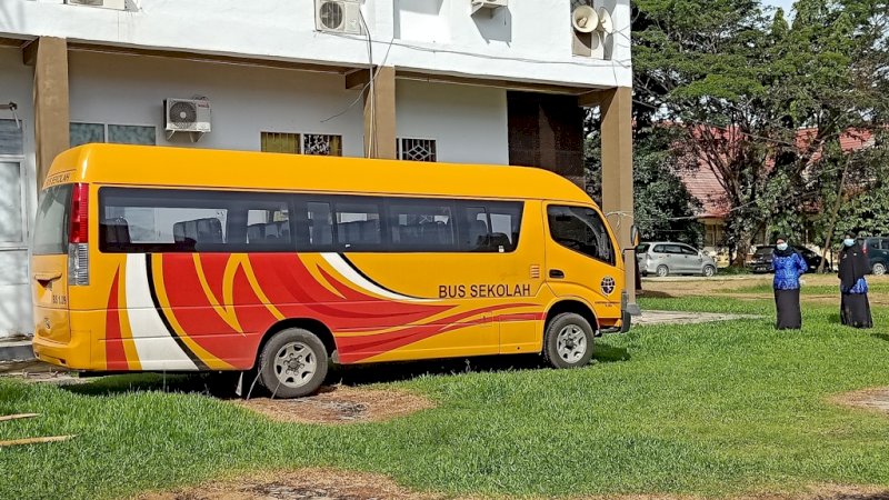 Luwu Utara Dapat Bantuan Satu Unit Bus Sekolah dari Kemenhub