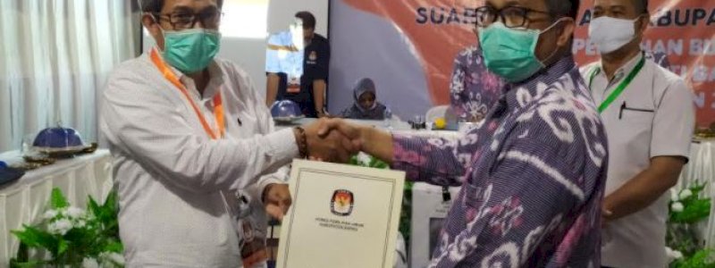 Sah! KPU Umumkan Suardi-Aska Pemenang Pilkada Barru, Unggul di 6 Kecamatan