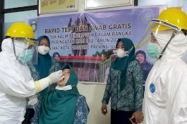 Peringati Hari Ibu, Tim Penggerak PKK Gandeng RSU Andi Makkasau Gelar Rapid dan Swab Tes Gratis