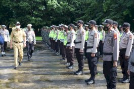 Bupati Barru Ingatkan Personel Ops Lilin Antipasi Kamtibmas dan Covid-19