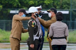 Gelar Pasukan Operasi Lilin, Gubernur Sulsel: Tidak Ada Izin Keramaian Tahun Baru