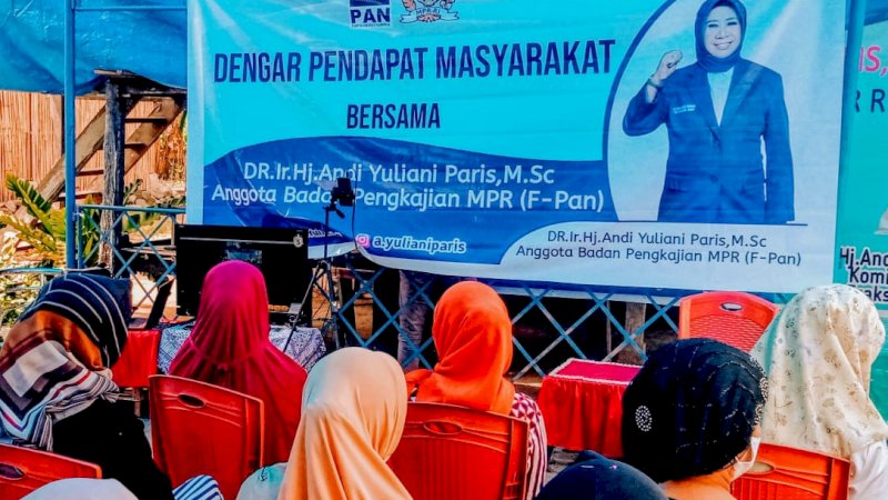 Ketemu Konstituen di Wajo via Zoom, Anggota DPR RI Andi Yuliani Paris Bahas Strategi Recovery Ekonomi di Tengah Pandemi Covid-19