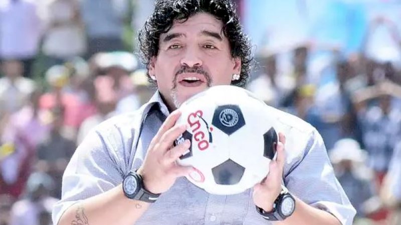 Diego Maradona. (Foto: Economic Times)