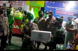 Jelang Nataru, Forkopimda Sulsel Pantau Posko Terpadu di Simpang Lima Bandara Sulhas