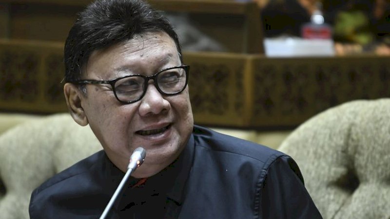 Menteri Pendayagunaan Aparatur Negara dan Reformasi Birokrasi (Menpan RB), Tjahjo Kumolo.