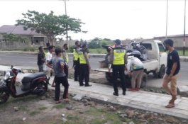 Bahayakan Pengguna Jalan, Polisi Amankan Sejumlah Motor di Jeneponto