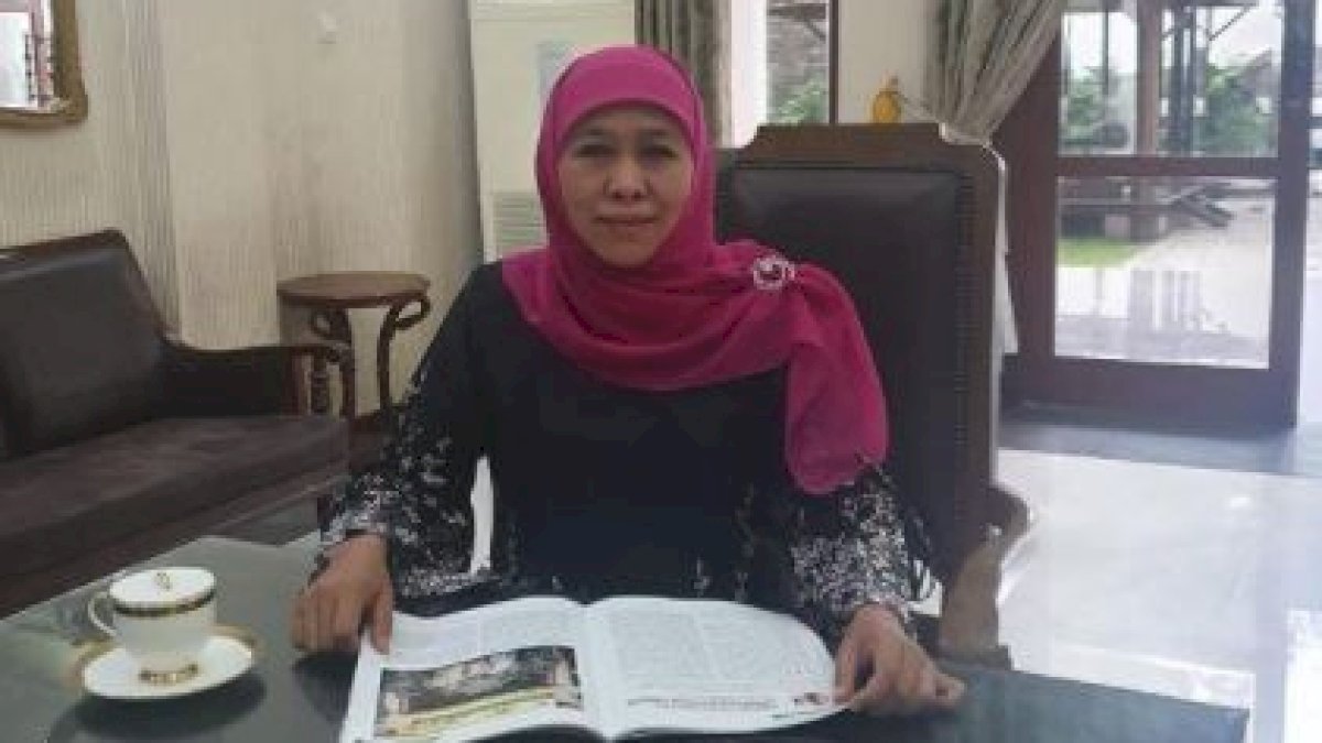 Gubernur Jawa Timur Khofifah Positif COVID-19