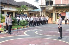 Berkah Awal Tahun, 85 Personel Polres Takalar Naik Pangkat