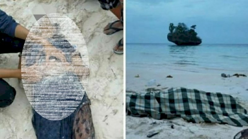 Berjalan 5 Kilometer, Perempuan Berbaju Biru Ditemukan Tewas di Pantai Kasuso Bulukumba