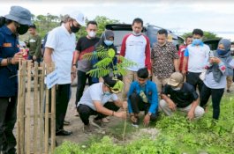 Pemkab Jeneponto Tanam Pohon Serentak di Seluruh Kecamatan