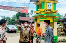 Bupati Wajo Tinjau Lokasi Kunjungan Gubernur di Beberapa Tempat