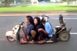 Hati-Hati, Modifikasi Vespa Ekstrem Bisa Denda Puluhan Juta