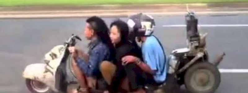 Hati-Hati, Modifikasi Vespa Ekstrem Bisa Denda Puluhan Juta
