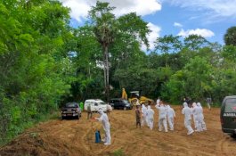 Batalyon C Pelopor Kawal Proses Pemakaman Pasien Covid-19 di Bone