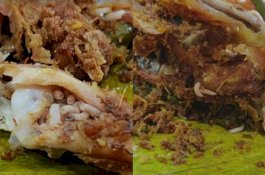 Bikin Mual, Banyak Belatung Bergerak di Ayam Goreng Pesanan Pria Ini