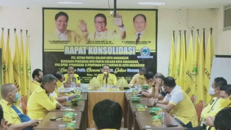 Jelang Musda Golkar Makassar, Irianto Ahmad Susun Struktur Kepengurusan Transisi hingga Kecamatan