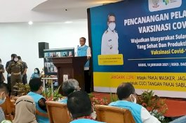 Seumur-umur Baru Pertama Kali Pakai Baju Lengan Pendek, Gubernur Sulsel Batal Divaksin