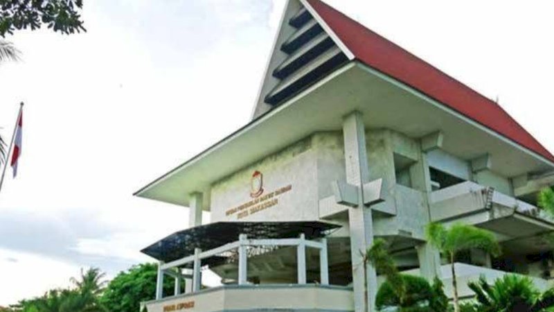 Kantor DPRD Kota Makassar.