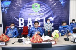 Tertib e-LHKPN, Pemda Barru Jalani Bimtek Virtual Bareng KPK
