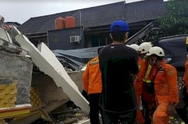 Bawa Alat Canggih untuk Menolong Korban Reruntuhan, SAR Makassar Langsung Beraksi