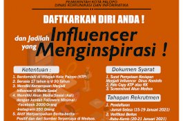 Pemkot Palopo Cari 48 Influencer, Berminat?