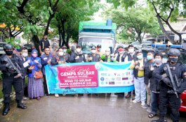 Dilepas Wagub Sulsel, 28 Gabungan Organisasi Bawa Bantuan untuk Korban Gempa Sulbar