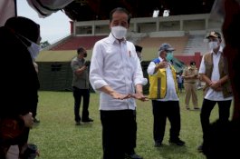 Ke Sulbar, Jokowi Ingin Pastikan Penanganan Korban Gempa Ditangani dengan Baik