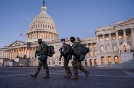 Jelang Pelantikan Biden, Washington seperti Kota Hantu Menakutkan