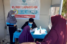 Buka 24 Jam, Klinik Lapangan Partai Gelora Telah Layani Puluhan Korban Gempa Sulbar