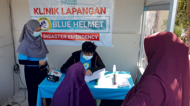 Buka 24 Jam, Klinik Lapangan Partai Gelora Telah Layani Puluhan Korban Gempa Sulbar