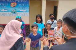 Pemkot Parepare Lakukan Trauma Healing bagi Pengungsi Asal Sulbar
