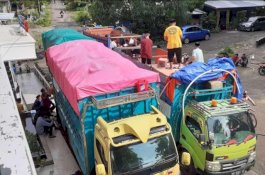 Bawa Logistik dan Relawan, Masjid Modern Kurir Langit Kirim Tim Ketiga ke Sulbar