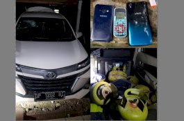 Kepergok Warga, Pencuri Tabung Gas di Barru Lari Terbirit-birit Masuk Hutan