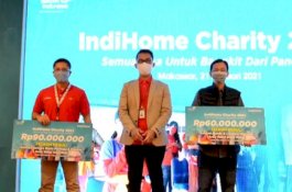 Telkom Regional VII Salurkan Bantuan Rp150 Juta untuk Korban Bencana