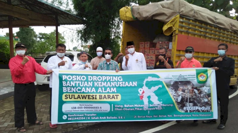 Korban Gempa Sulbar Dapat Kiriman Beras 1,5 Ton dari Lembaga Dakwah Islam Indonesia