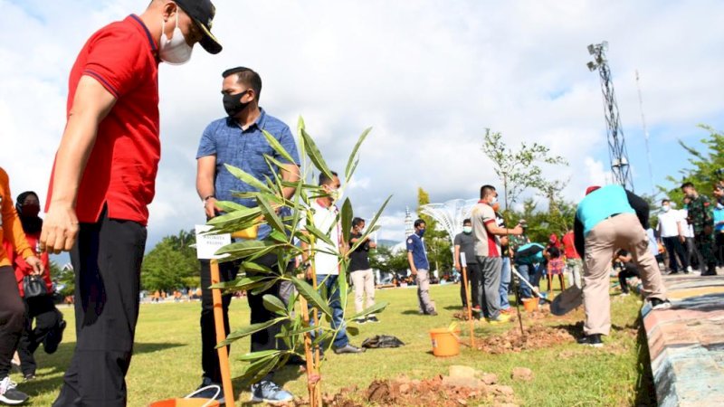 Gerakan Tanam 10.000 Pohon, Wakil Wali Kota Palopo: Kita Canangkan Terus Menerus