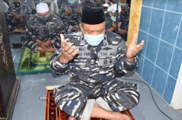 Lantamal VI Makassar Gelar Doa Bersama untuk Para Korban Bencana dan Relawan yang Bertugas