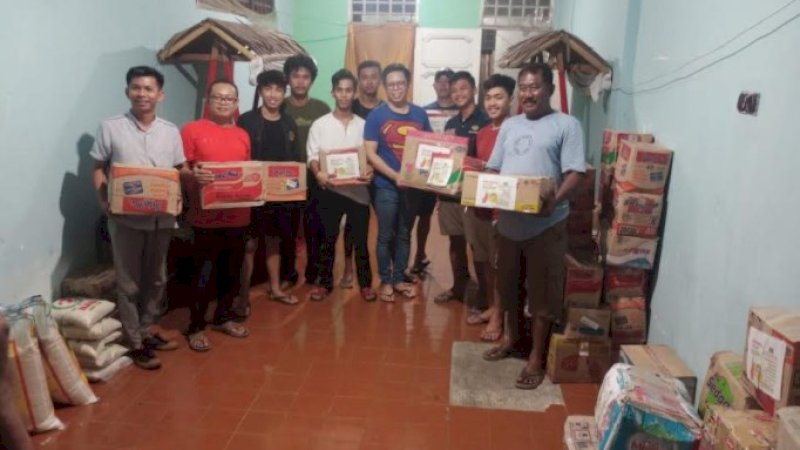 Tomy Satria Salurkan Langsung Bantuan Korban Gempa Sulbar