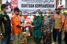 Pemda Luwu Utara Kirim Bantuan untuk Korban Gempa di Sulbar