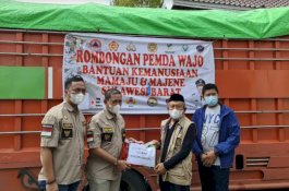 Bupati dan Wabup Wajo Sebar Langsung Bantuan ke Posko-Posko Pengungsian