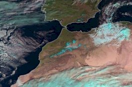 Langka, Salju Turun di Gurun Sahara untuk Keempat Kalinya