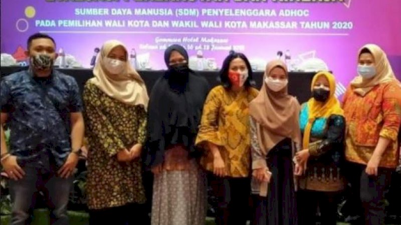 KPU Makassar Evaluasi Perekrutan dan Kinerja SDM Penyelenggara Ad Hoc Pilkada 2020