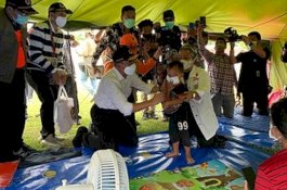 Menko Meninjau Langsung, Doni Memantau Lewat Egy