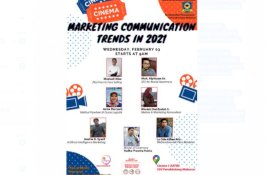 Anti-mainstream, Mahasiswa Program Magister Komunikasi Unifa Gelar Seminar di CGV Panakkukang